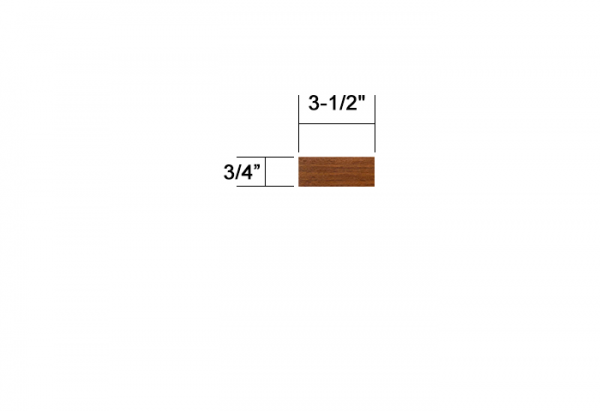 3-1/2"*3/4" decking