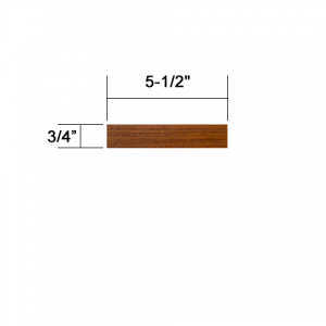 Ipe 1x6 standard decking