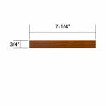Ipe 1X8 dimensional lumber