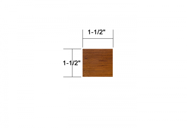 1-1/2"*1-1/2" decking