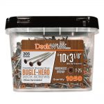 DeckWise® Stainless Steel Bugle-Head Deck Screws #10×3-1/8″-1050pcs