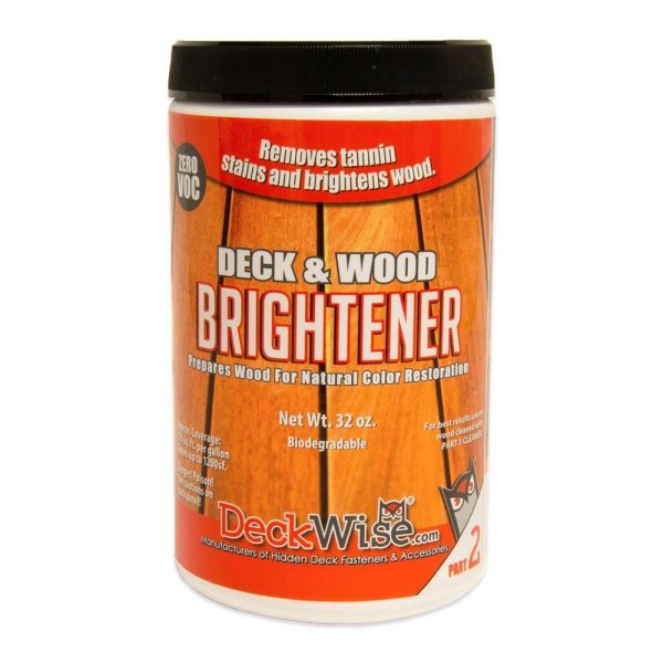 DeckWise Deck and Wood Brightener Part 2