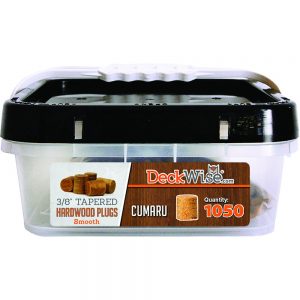 deckwise cumaru hardwood plugs kit