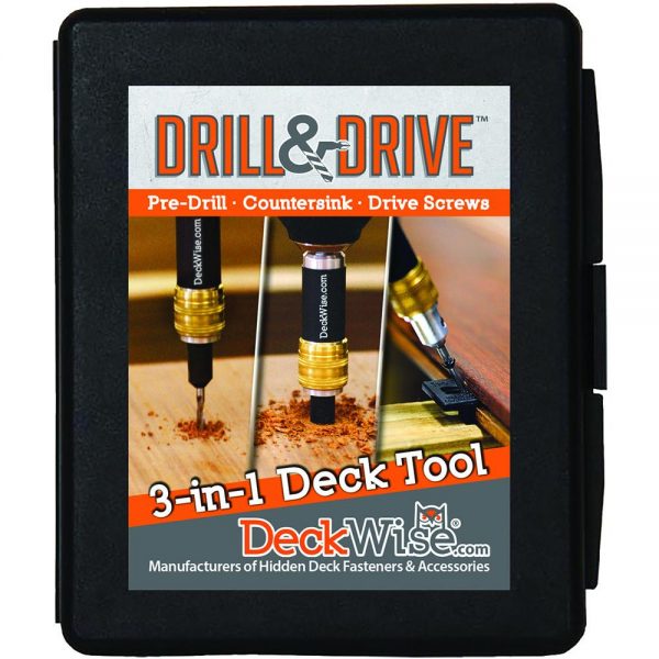 DECKWISE® DRILL&DRIVETM 3-IN-1 DRILL BIT SET