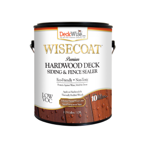 DeckWise WiseCoat Premium Hardwood Deck, Siding and Fence Sealer